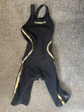 Funkita Apex Predator Open Back Knee skin, Size UK 24 in black