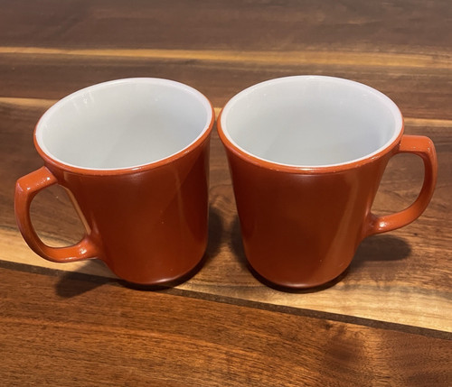 Pyrex vintage orange white - vintage,