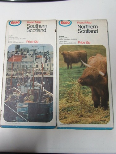 Esso road maps with - maps, slipcase