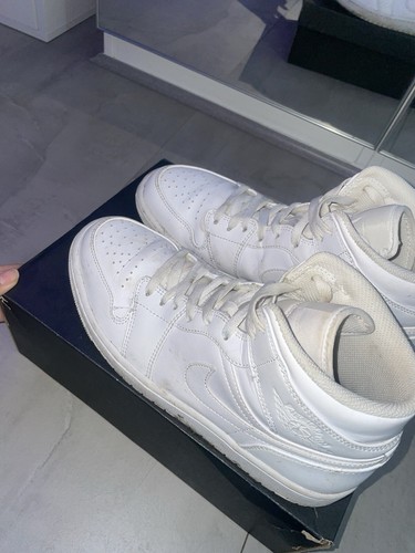 Jordan mid triple white - white, uk