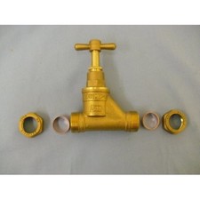 Stopcock 301611 KX Brassware Brass 22mm