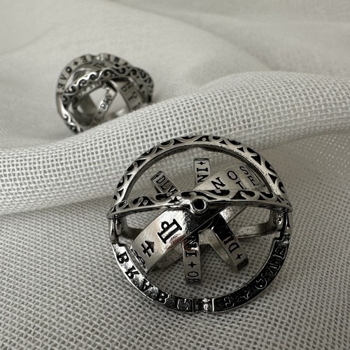 Fidget ring secret puzzle - -,