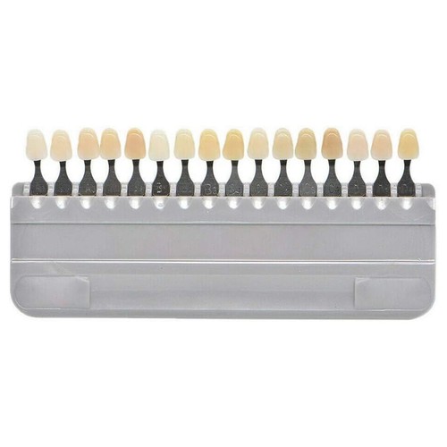 Teeth whitening shade - 3d, guide