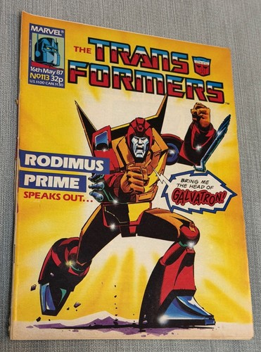 Transformers marvel - g1, uk