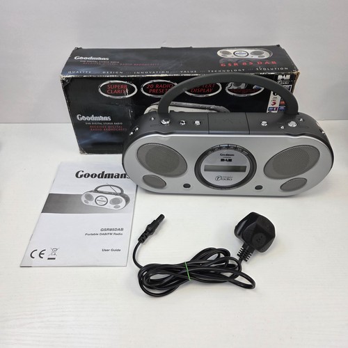 Goodmans gsr85dab dab - dab, fm