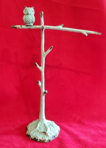 Owl jewelry tree stand - stand, 1/2