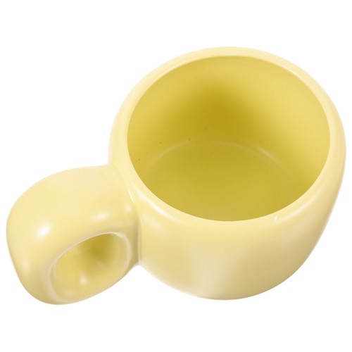 Large light yellow ceramic - large,