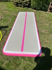 Pink 10ft Air Track in good condition 