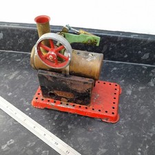 MAMOD  STATIONARY ENGINE LIVE STEAM FOR SPARES OR REPAIRS 