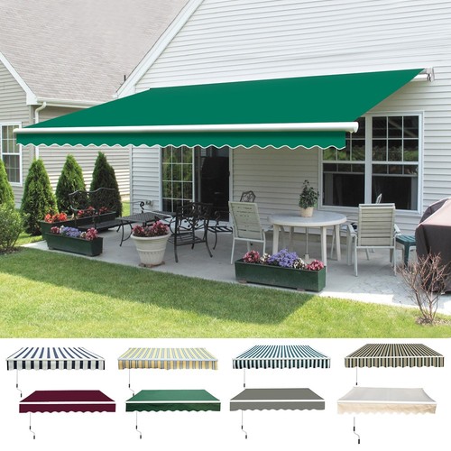 Manual diy patio awning - patio,