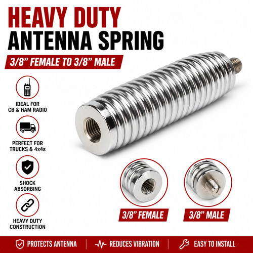 Heavy duty antenna shock - heavy,
