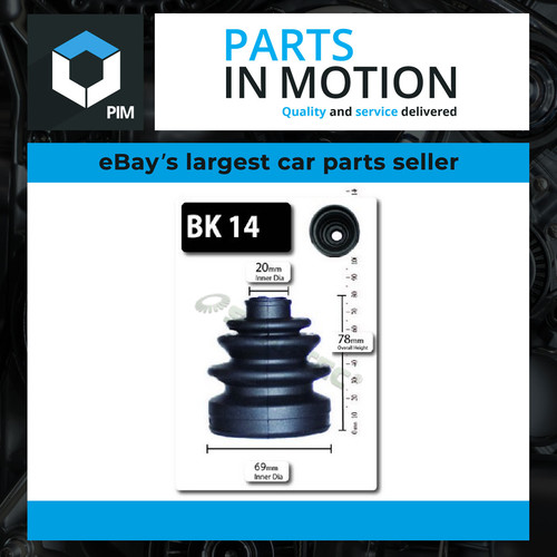 Joint boot fits - cv, suzuki