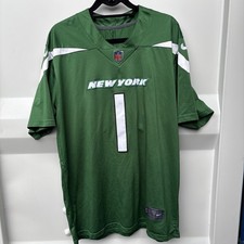 New York Jets Men’s Jersey Size Large Green #1 Gardner NFL Nike #115