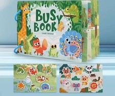 Animals Learning Reusable Book