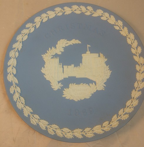 1969 christmas plate wedgwood - christmas,