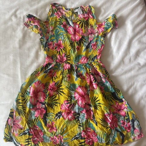 Girls yellow primark dress - yellow,