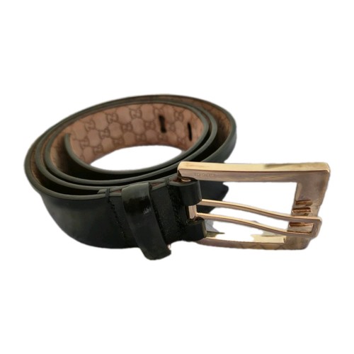 Gucci black patent leather - black,