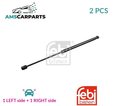Tailgate boot struts - struts, set