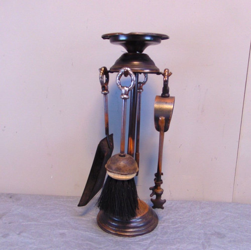 Companion set ash tray antique - companion,