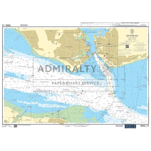 Admiralty small craft chart - small,