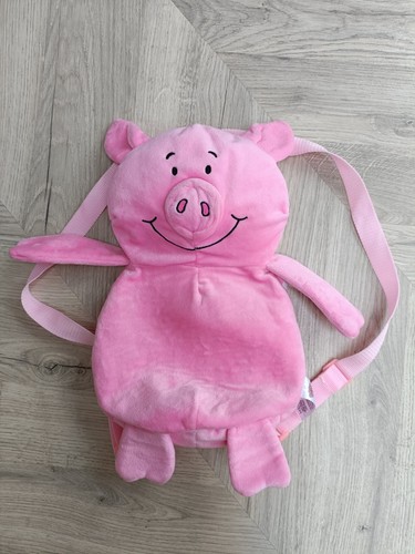 Percy pig plush - pig, backpack