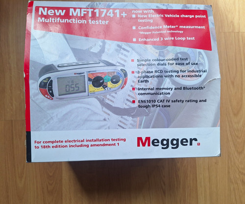 Megger mft1741 calibrated - calibrated!, &