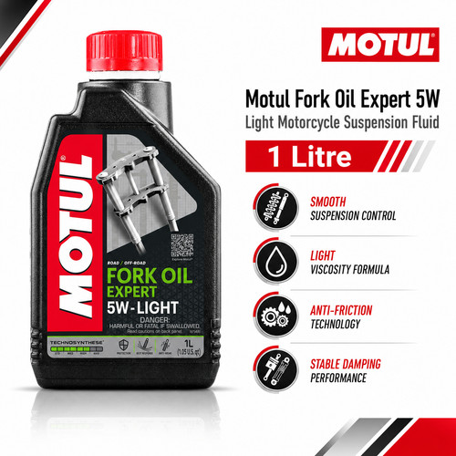 Motul fork oil expert light - expert, 5w