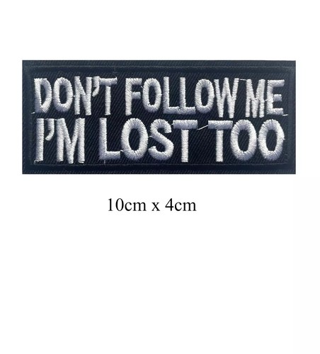 Don follow m lost too - don't,