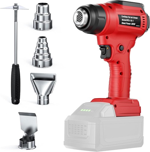 Heat gun for - gun, 18v