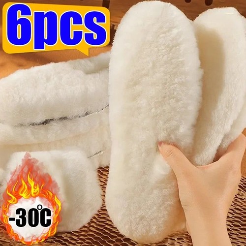 Sheepskin insoles soft - insoles, warm