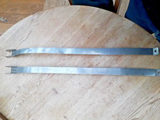 New - Mk1 MGB Fuel Tank Straps, made in Stainless Steel, for early Strap-on Tank