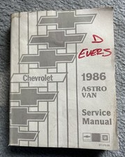 1986 86 Chevrolet GM Astro Van