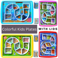 Dinner Winner Tray Kids Plate