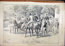 Original old antique print - original,