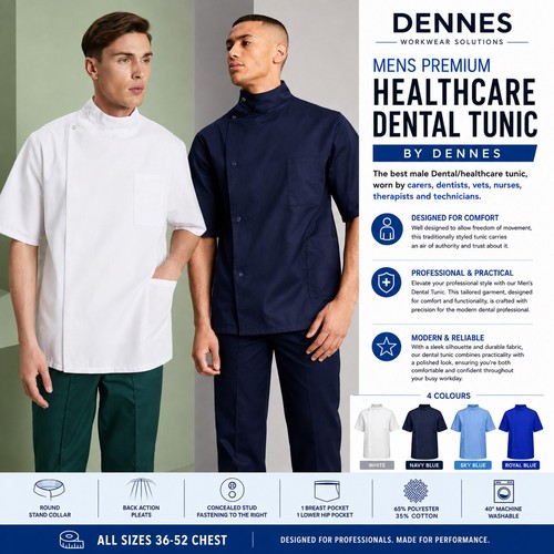 Mens nurse tunic beauty salon - beauty,