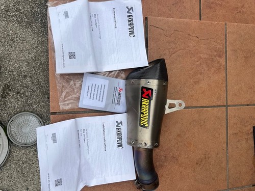Akrapovic slip exhaust - akrapovic,