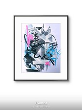 Abstract Calligraphy No1 