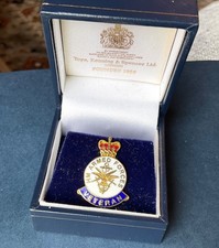 Armed forces veteran enamel