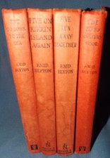 Enid Blyton Famous Five x 4 vintage books 1960's