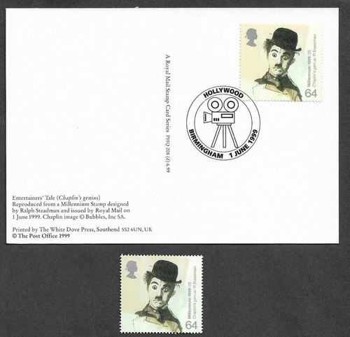 Charlie chaplin special stamp - charlie,