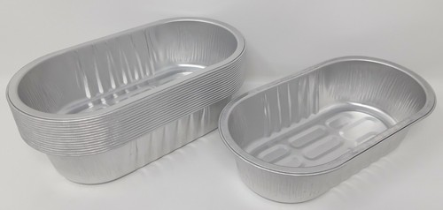 Oval aluminium foil container - oval,