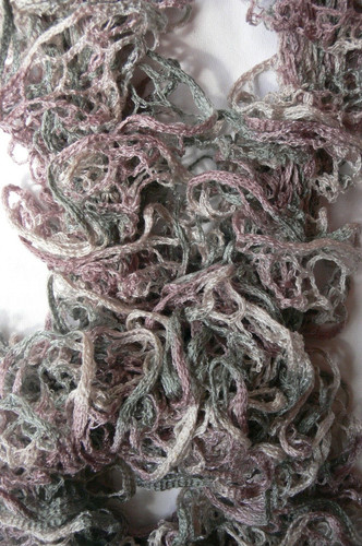 Scarf dainty frilly flamenco - frilly,