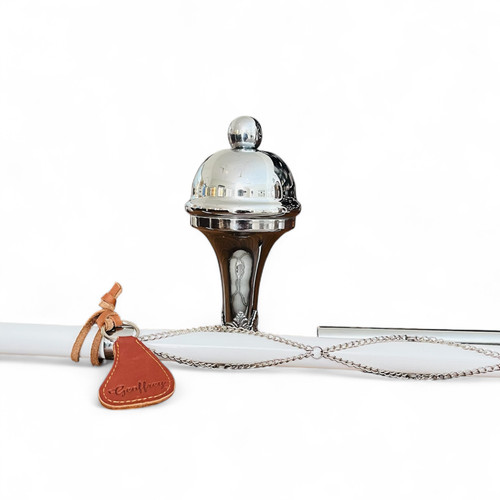 White mace ball - white, |