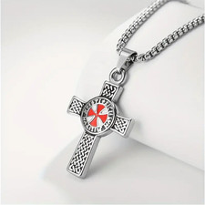 Knights Templar Cross Pendant