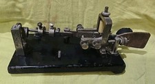 VINTAGE VIBROPLEX SEMI-AUTOMATIC MORSE CODE TELEGRAPH KEY BUG PRE-OWNED 