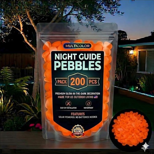 200 pcs glow - pcs, dark