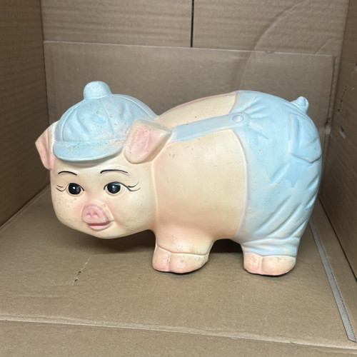 Ceramic piggy bank pig - piggy,