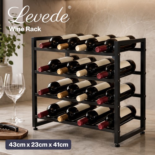 Levede bottle wine - levede, rack