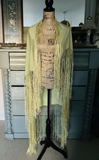 Vintage Piano Shawl With
