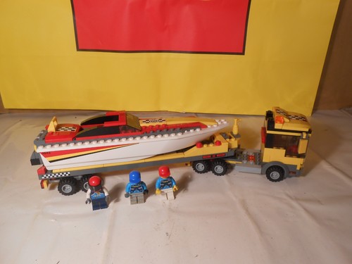 Lego speed boat transporter - speed,